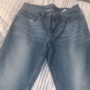 Men’s Old Navy bootcut distressed jeans 34x34